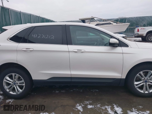 2017 Ford Edge SEL with VIN 2FMPK4J95HBB09864, listed as a IAAI auction lot 41271212 with 76,061 mi miles. Bid and sale history available at carsss.com. Image 13.
