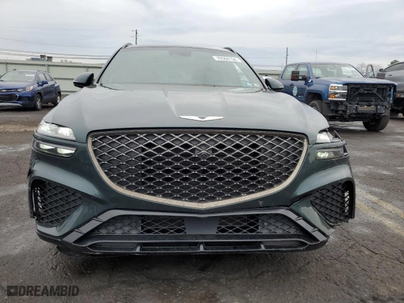 2022 Genesis GV70 3.5T Sport with VIN KMUMCDTC3NU016907, listed as a Copart auction lot 70568194 with 21,645 mi miles and Salvage Title. Bid and sale history available at carsss.com. Image 5.