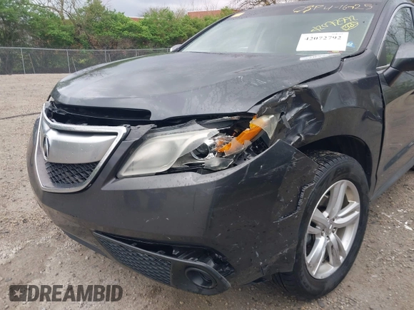 2013 Acura RDX with VIN 5J8TB3H30DL015322, listed as a IAAI auction lot 42072792 with 202,486 mi miles and . Bid and sale history available at carsss.com. Image 6.