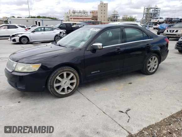2006 Lincoln Zephyr z VIN 3LNHM26106R660031, wystawiony jako Copart lot #52025675 z przebiegiem 98 649 mil mil oraz Szkoda całkowita • Salvage title. Historia ofert i sprzedaży dostępna na DreamBid. Obrazek 1.