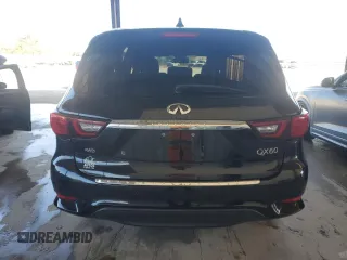 2019 Infiniti QX60 Luxe z VIN 5N1DL0MM7KC521610, wystawiony jako Copart lot #48518765 z przebiegiem 54 561 mil mil oraz Szkody całkowita. Historia ofert i sprzedaży dostępna na DreamBid. Obrazek 6.