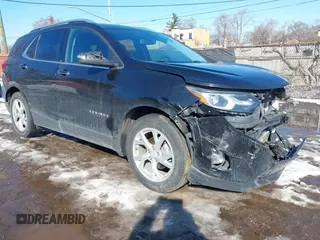 2018 Chevrolet Equinox Premier with VIN 2GNAXMEV3J6308064, listed as a IAAI auction lot 41652617 with 86,043 mi miles. Bid and sale history available at carsss.com. Image 1.