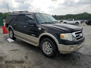 2008 Ford Expedition Max Eddie Bauer с VIN 1FMFK18538LA54747, выставлен на аукционе Copart как лот 56357445 с пробегом 154 630 миль миль и Списание • Salvage title. История ставок и продаж доступна на DreamBid. Изображение 4.