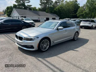 2018 BMW 5 Series 530e with VIN WBAJA9C59JG623166, listed as a Copart auction lot 60938995 with 82,070 mi miles and Clean title. Bid and sale history available at DreamBid. Image 2.