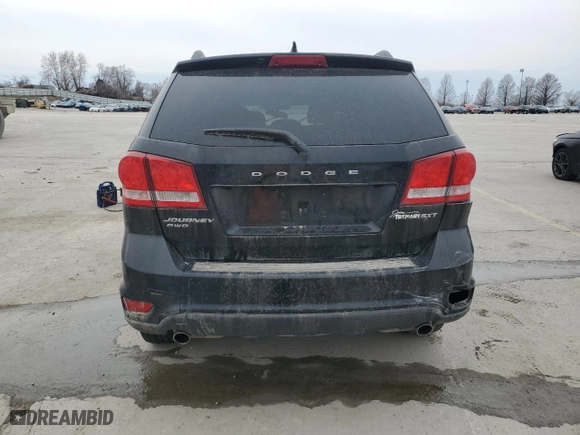 2016 Dodge Journey SXT with VIN 3C4PDDBG2GT196329, listed as a Copart auction lot 47808645 with 121,660 mi miles and Salvage Title. Bid and sale history available at carsss.com. Image 6.