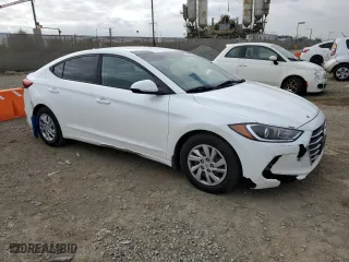 2018 Hyundai Elantra SE with VIN 5NPD74LF4JH380999, listed as a Copart auction lot 53142735 with 113,157 mi miles and Salvage Title. Bid and sale history available at carsss.com. Image 4.