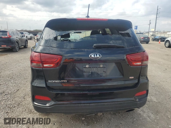 2020 Kia Sorento L with VIN 5XYPG4A31LG708007, listed as a Copart auction lot 47434395 with 50,759 mi miles and Salvage Title. Bid and sale history available at carsss.com. Image 6.