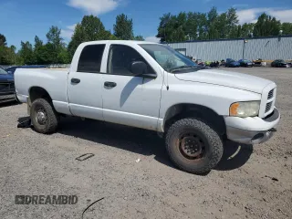 2004 Dodge 2500 SLT z VIN 1D7KU28D14J182331, wystawiony jako Copart lot #60314535 z przebiegiem 133 162 mil mil oraz Czysty tytuł • Clean title. Historia ofert i sprzedaży dostępna na DreamBid. Obrazek 4.