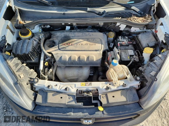 2017 Ram ProMaster City Cargo Tradesman with VIN ZFBERFABXH6F18310, listed as a Copart auction lot 60811265 with 41,930 mi miles and Salvage title. Bid and sale history available at DreamBid. Image 12.