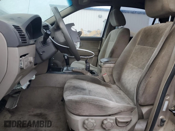 2007 Kia Sorento LX z VIN KNDJC736675694940, wystawiony jako Copart lot #84517454 z przebiegiem 135 421 mil mil oraz Szkoda całkowita • Salvage title. Historia ofert i sprzedaży dostępna na DreamBid. Obrazek 7.