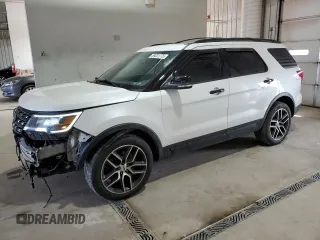 2016 Ford Explorer Sport with VIN 1FM5K8GT7GGA93286, listed as a Copart auction lot 59331775 with 144,028 mi miles and Salvage title. Bid and sale history available at DreamBid. Image 1.