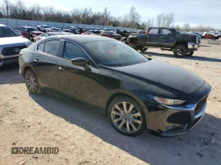 2019 Mazda 3 Select with VIN JM1BPACLXK1110454, listed as a Copart auction lot 87614775 with 19,322 mi miles and Salvage Title. Bid and sale history available at carsss.com. Image 4.