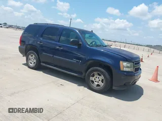 2008 Chevrolet Tahoe LS with VIN 1GNFC13C68R163358, listed as a IAAI auction lot 42416912 with 165,686 mi miles and . Bid and sale history available at DreamBid. Image 1.