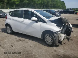 2016 Nissan Note S z VIN 3N1CE2CP1GL378640, wystawiony jako Copart lot #56316925 z przebiegiem 58 790 mil mil oraz Szkoda całkowita • Salvage title. Historia ofert i sprzedaży dostępna na DreamBid. Obrazek 4.