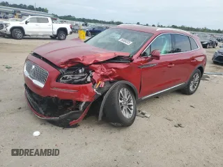 2020 Lincoln Nautilus Standard with VIN 2LMPJ6J95LBL02060, listed as a Copart auction lot 56008335 with 48,892 mi miles and Salvage title. Bid and sale history available at DreamBid. Image 1.