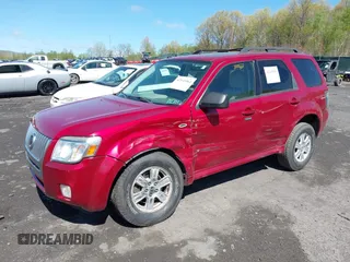 2008 Mercury Mariner with VIN 4M2CU91138KJ47288, listed as a IAAI auction lot 42149561 with 158,460 mi miles and . Bid and sale history available at DreamBid. Image 2.