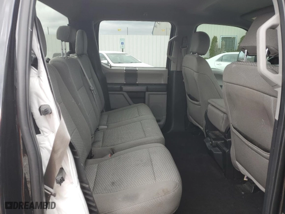 2019 Ford F-150 XL with VIN 1FTEW1E52KFA20992, listed as a Copart auction lot 49848465 with 100,975 mi miles and Salvage Title. Bid and sale history available at carsss.com. Image 10.