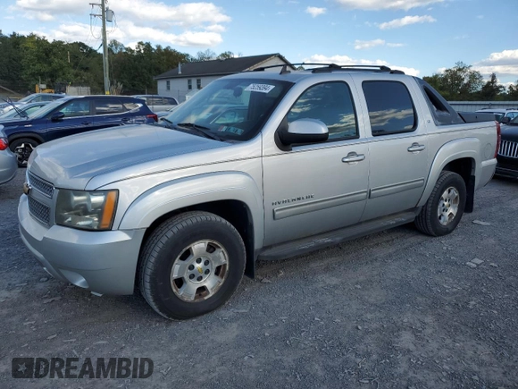 2011 Chevrolet Avalanche LT with VIN 3GNTKFE36BG133476, listed as a Copart auction lot 75259394 with 153,411 mi miles and Clean Title. Bid and sale history available at carsss.com. Image 1.