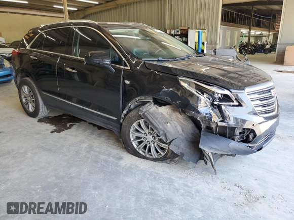 2017 Cadillac XT5 Luxury FWD with VIN 1GYKNBRS3HZ120810, listed as a Copart auction lot 62181285 with 171,228 mi miles and Salvage title. Bid and sale history available at DreamBid. Image 4.