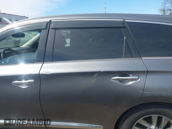 2015 Infiniti QX60 with VIN 5N1AL0MM9FC514957, listed as a IAAI auction lot 41714774 with 77,070 mi miles. Bid and sale history available at carsss.com. Image 14.