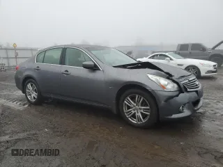 2015 Infiniti Q40 with VIN JN1CV6AR1FM651477, listed as a Copart auction lot 69927884 with 75,677 mi miles and Non Repairable. Bid and sale history available at carsss.com. Image 4.