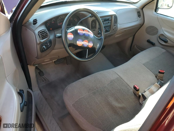1997 Ford F-150 Standard with VIN 1FTDF1721VNA54544, listed as a Copart auction lot 85661394 with 221,536 mi miles and Salvage Title. Bid and sale history available at carsss.com. Image 8.