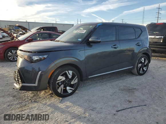 2024 Kia Soul GT-Line with VIN KNDJ53AU5R7902592, listed as a Copart auction lot 80189854 with 21,063 mi miles and Salvage Title. Bid and sale history available at carsss.com. Image 1.