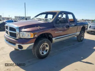 2004 Dodge 2500 SLT z VIN 3D7KU28C74G197392, wystawiony jako Copart lot #57674775 z przebiegiem Nie podano mil oraz Szkoda całkowita • Salvage title. Historia ofert i sprzedaży dostępna na DreamBid. Obrazek 1.