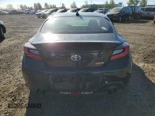 2023 Toyota GR86 with VIN JF1ZNBB12P9761120, listed as a Copart auction lot 72273464 with 12,644 mi miles and Salvage Title. Bid and sale history available at carsss.com. Image 6.