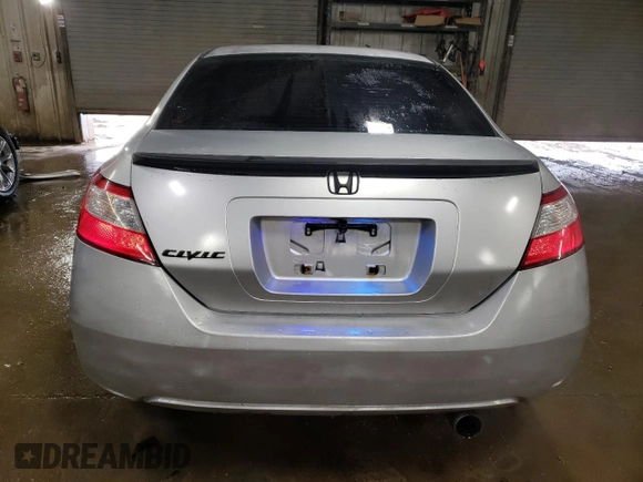 2006 Honda Civic Cpe EX with VIN 2HGFG12836H508435, listed as a Copart auction lot 51288735 with 225,847 mi miles and Salvage Title. Bid and sale history available at carsss.com. Image 6.