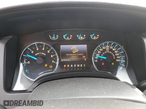2013 Ford F-150 XL with VIN 1FTFW1EF5DFA22641, listed as a Copart auction lot 42034775 with 227,510 mi miles and Salvage Title. Bid and sale history available at carsss.com. Image 9.