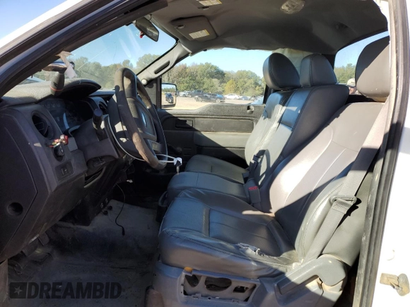 2012 Ford F-150 XL with VIN 1FTMF1EF5CFC81250, listed as a Copart auction lot 80363234 with 290,048 mi miles and Salvage title. Bid and sale history available at DreamBid. Image 7.