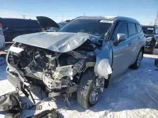 2023 Toyota Highlander Hybrid Limited with VIN 5TDXBRCH2PS133610, listed as a Copart auction lot 45696215 with 56,166 mi miles and Salvage title. Bid and sale history available at DreamBid. Image 1.