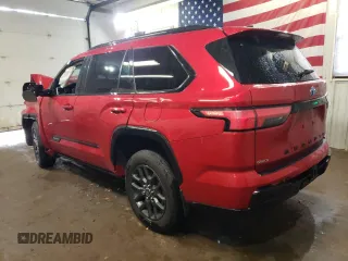 2023 Toyota Sequoia SR5 with VIN 7SVAAABA0PX015926, listed as a Copart auction lot 85328524 with 0 mi miles and Salvage Title. Bid and sale history available at carsss.com. Image 2.