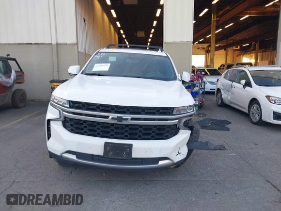 2022 Chevrolet Suburban LS with VIN 1GNSKBED0NR348854, listed as a IAAI auction lot 41306639 with 63,147 mi miles and . Bid and sale history available at DreamBid. Image 13.