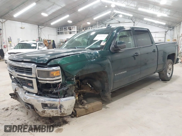 2015 Chevrolet Silverado 1500 LT with VIN 3GCUKREC5FG252317, listed as a IAAI auction lot 41931394 with 91,579 mi miles. Bid and sale history available at carsss.com. Image 18.