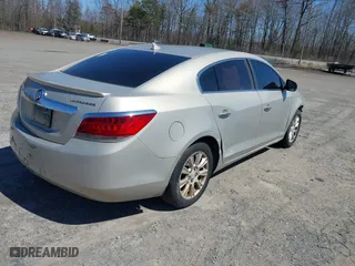2012 Buick LaCrosse Leather with VIN 1G4GC5ER7CF243148, listed as a IAAI auction lot 41854253 with 1 mi miles. Bid and sale history available at carsss.com. Image 4.