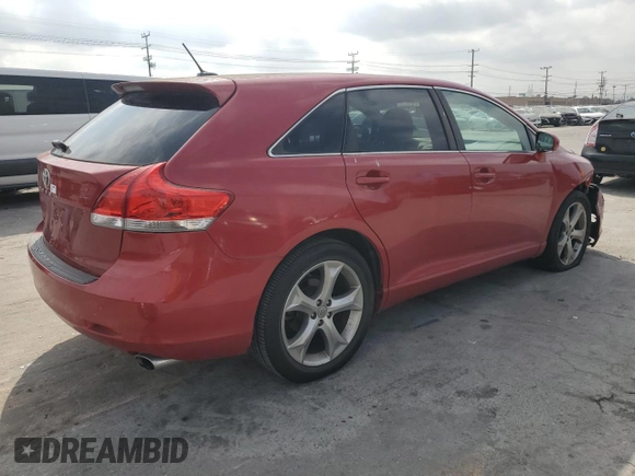 2009 Toyota Venza with VIN 4T3ZK11A89U005955, listed as a Copart auction lot 53910845 with 124,866 mi miles and Salvage Title. Bid and sale history available at carsss.com. Image 3.