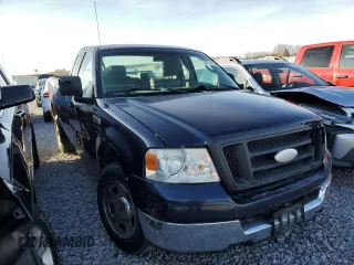 2005 Ford F-150 XL with VIN 1FTRF12W15NA34990, listed as a Copart auction lot 48119125 with 0 mi miles and Clean Title. Bid and sale history available at carsss.com. Image 4.