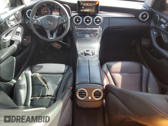 2017 Mercedes-Benz C 350e with VIN 55SWF4HB7HU226635, listed as a Copart auction lot 46375915 with 116,832 mi miles and Clean Title. Bid and sale history available at DreamBid. Image 8.