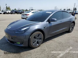 2023 Tesla Model 3 с VIN 5YJ3E1EA6PF624872, выставлен на аукционе Copart как лот 59905995 с пробегом 24 618 миль миль и Списание • Salvage title. История ставок и продаж доступна на DreamBid. Изображение 1.