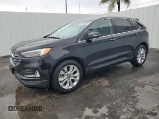 2022 Ford Edge Titanium with VIN 2FMPK4K94NBA55533, listed as a Copart auction lot 46788915 with 66,628 mi miles and Clean Title. Bid and sale history available at carsss.com. Image 1.