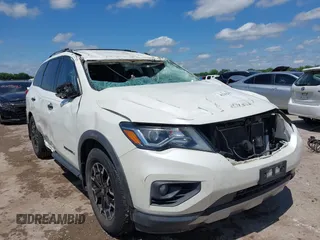 2019 Nissan Pathfinder SV z VIN 5N1DR2MN6KC649761, wystawiony jako IAAI lot #42212915 z przebiegiem 85 909 mil mil oraz . Historia ofert i sprzedaży dostępna na DreamBid. Obrazek 1.
