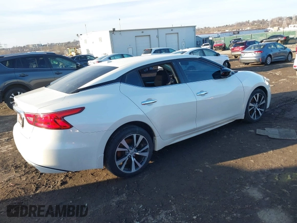 2018 Nissan Maxima SV with VIN 1N4AA6AP1JC405046, listed as a IAAI auction lot 41587285 with 77,799 mi miles and . Bid and sale history available at DreamBid. Image 4.
