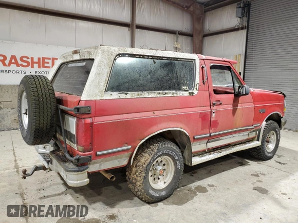 1992 Ford Bronco XL with VIN 1FMEU15NXNLA89307, listed as a Copart auction lot 45167655 with Not provided miles and Clean title. Bid and sale history available at DreamBid. Image 3.