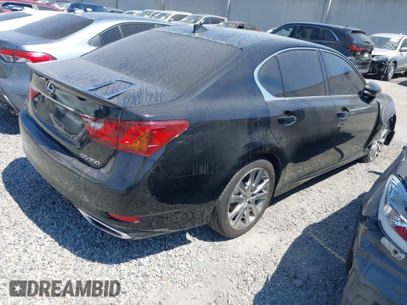 2015 Lexus GS 350 with VIN JTHBE1BLXFA003562, listed as a IAAI auction lot 42397194 with Not provided miles and . Bid and sale history available at DreamBid. Image 4.