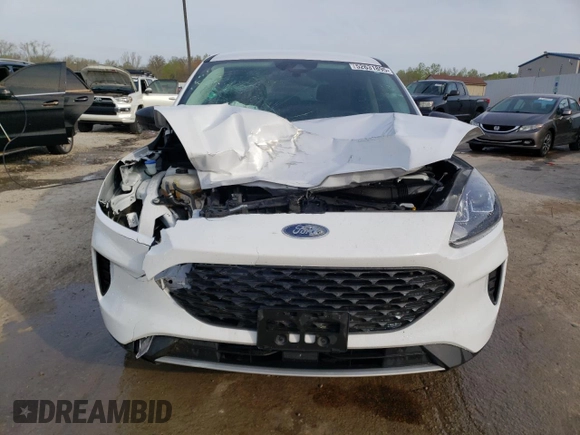 2022 Ford Escape S with VIN 1FMCU0F65NUA07907, listed as a Copart auction lot 52631895 with 43,363 mi miles and Salvage title. Bid and sale history available at DreamBid. Image 5.