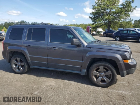 2014 Jeep Patriot Latitude with VIN 1C4NJPFA1ED812807, listed as a Copart auction lot 55102965 with 119,949 mi miles and Clean Title. Bid and sale history available at carsss.com. Image 4.