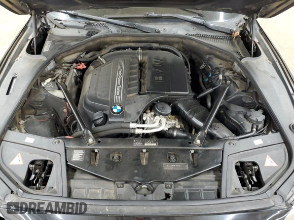 2011 BMW 5 Series 535i with VIN WBAFR7C58BC801354, listed as a Copart auction lot 50612135 with 164,237 mi miles and Salvage Title. Bid and sale history available at DreamBid. Image 11.