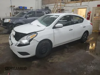 2019 Nissan Versa SV z VIN 3N1CN7AP9KL868736, wystawiony jako Copart lot #85784744 z przebiegiem 69 845 mil mil oraz Szkoda całkowita • Salvage title. Historia ofert i sprzedaży dostępna na DreamBid. Obrazek 1.